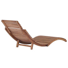 vidaXL Massello di Teak Lettino Prendisole Pieghevole Sdraio Cislonga Seduta