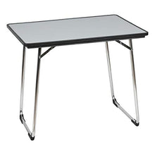Lafuma FIDJI Tavolo da Campeggio Pieghevole e Regolabile in Altezza, Argento, 80x57x67 cm