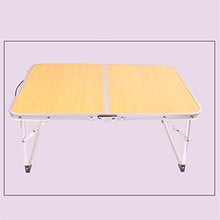 SXGKY Tavolo Portatile Pieghevole da Letto Portatile, Tavolo Pigro, scrivania, Due Stili, Optional, 60x40cm Scrivania Portatile FF