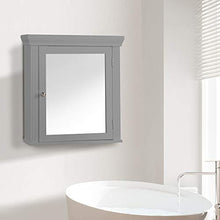 Teamson Home Stratford Arredo Bagno in Legno con Specchi Grigio EHF-6544G