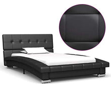 SKM Giroletto Nero in Similpelle 200x90 cm