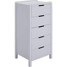 Meubletmoi Lego 0365 - Cassettiera con 5 cassetti, colore: Grigio chiaro
