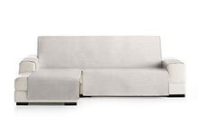 Eysa Oslo Salva, Microfiber, C/0 Greggio-Visone, Penisola 240 cm. Adatto per divani da 250 a 300 cm