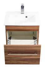 Mobile bagno con lavabo Villeroy & Boch Venticello 50cm noce