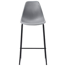 UnfadeMemory Set da Bar Mobili Bistro per Interno Che Esterno 3 pz in Plastica Grigio