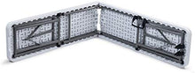 MaxxGarden - Panchina da birreria, pieghevole, in plastica