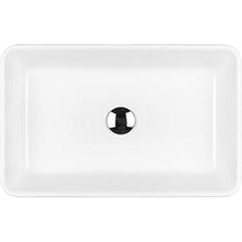 Oltens Fossa 40301000 - Lavabo da appoggio, 55 x 34 cm, colore: Bianco