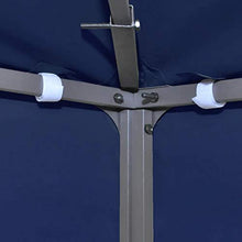 Cikonielf Copertura di ricambio per gazebo 3 x 3 m, copertura per tetto gazebo impermeabile, 310 g/m², blu scuro