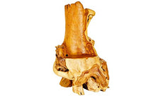 Windalf - Poltrona in legno di radice alto rustico, 125 cm