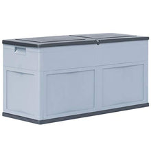E E-NICES Baule da Giardino 320 L Grigio Nero