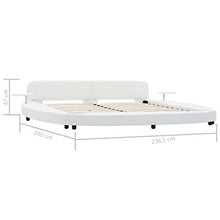 SKM Giroletto Bianco in Similpelle 180x200 cm (43.64kg)