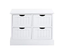 Haku Möbel Cassettiera, Bianco, P 30 x L 56 x a 45 cm, T B H