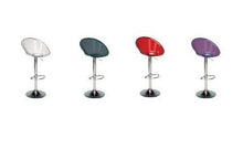 GRAND SOLEIL Sedia da Bar Sphere Trasparente Fumo