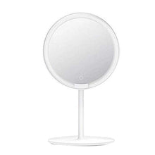 ASFF Specchio per Il Trucco Specchio per Trucco LED Ricaricabile Portatile con 3 modalità di Illuminazione Dimmerabili Forma E Design Moderni