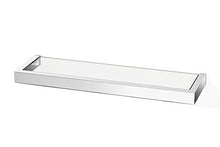 ZACK ESTANTE baño 46,5x13,2 CM, Grigio Acciaio