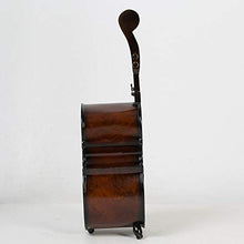 HLL Portabici per Vino, Legno Creativo Ornamenti Personalizzati Impermeabile Retrò Violino Legno Hotel Oggetti Di Punta Arredamenti