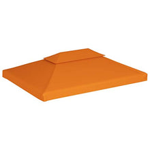SKM Telo Impermeabile Ricambio per Gazebo 310g/m² Terracotta 3x4m