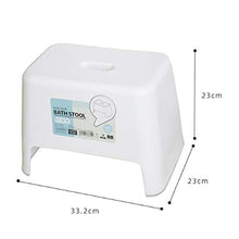 RETYLY Sgabello Antiscivolo Sgabello nel Plastica Sgabello per Vasca da Bagno Sgabello da Bagno Resistente e Infrangibile