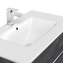 Set di mobili da bagno OPTIMO 80cm (5 pezzi) grigio grafite