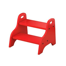 LZL Sgabello WC Multi-Function Squatty Vatty Bambini da poggiapiedi per Bambini Sgabello Antiscivolo Posizione igienica adeguata per la Salute Vasino Tozzo (Color : Red, Dimensione : Small)
