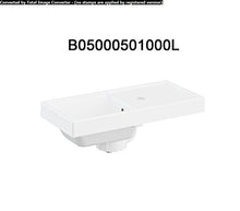 Bath + by Cosmic B-Box – Mobile 2 Ante per Lavabo Bianco Lucido, 50 cm