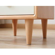 Yyqx comodino comodino semplice e moderno in legno comodino camera da letto mobili cassetto armadio comodino in faggio