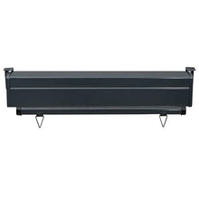 vidaXL - Tenda da sole laterale per balcone, 80 × 250 cm, colore: Nero