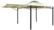 VERDELOOK Telo di Ricambio per Gazebo Antigua 3.30x3.30 m, Beige
