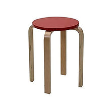 Vacchetti Giuseppe 2701680000 Sgabello, Legno, Rosso, Medio