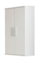 Java Exclusiv 54091 - Armadietto sospeso Salado, 50 x 21 x 78,5 cm, Colore: Bianco