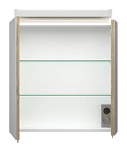 Set mobile bagno (7-pezzi) incl. 2x lavabi V&B Subway 2.0 in rovere chiaro