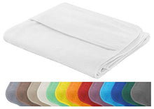 Brandsseller - Rivestimento per sdraio, in spugna 100% cotone, 75 x 200 cm