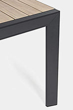 Bizzotto Tavolo Allungabile Delmar Antracite 160-240x100 cod.0663079