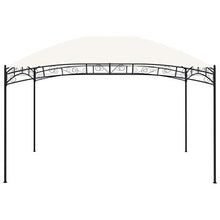 vidaXL Gazebo da Giardino 4x3 m Crema 180 g/m²