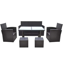 vidaXL Set da Pranzo da Giardino 18 pz Polyrattan Marrone Tavolo Sedie Esterni