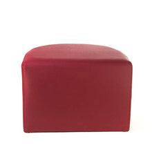 Tapidecor Puff TAPIZADO POPIPIEL Topo 40X40X30 - Rojo Oscuro