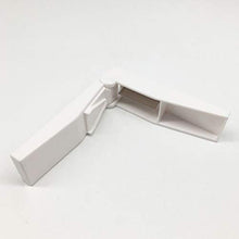 DOITOOL Contenitore per pillole da viaggio quadrato per pillole e pillole portatile divisore in plastica per adulti bambini età (bianco)