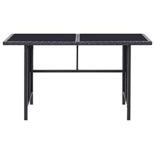 Tidyard Set Divani da Giardino, Set Divano Esterno con Cuscini in Polyrattan Nero 6 pz