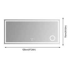 CENPEN Specchio for Il Trucco LED Europea Retro Specchio di Bellezza Spogliatoio Bagno Specchio Veranda Dressing Table Specchio