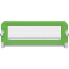 vidaXL Barriera di Sicurezza Letto Bambino 102x42 cm Verde Protezione Sponda