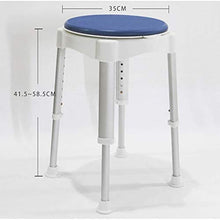 Sgabello Sgabello da Bagno Moderno Regolabile in Altezza Sgabello Antiscivolo Sgabello da Bagno Rotante Sgabello da Bagno Rotante 4 Gambe