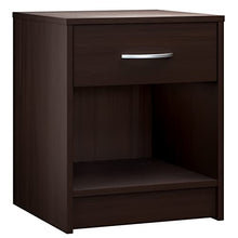 Deuba Comodino Camera da Letto 50x40x35cm Comodini con Cassetto Ripiano Tavolino da Notte Marrone