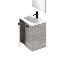 Amizuva Aneko Mobile Bagno, Legno, Grigio sabbiato, 50 x 50 x 35
