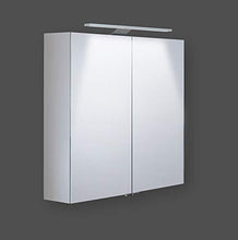 Generisch Jupiter Primo Armadietto a specchio in alluminio, 1000 x 700 x 155 mm