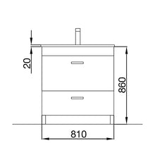 Salgar Almagro Set Mobile da Bagno, Truciolato, Rovere Eternity, Extra Grande