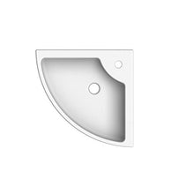 Lavabo appoggio o sospeso angolare cm 47,5 Square