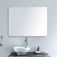 IG Specchio da Bagno a Muro Specchio da Bagno Vanity Specchio Vanity Specchio Specchio Specchio Muro Frameless Appeso Specchio Specchio da Barba