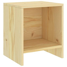 vidaXL Comodini 2pz Legno Chiaro 35x30x40 cm Pino Massello