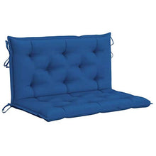vidaXL Cuscino per Dondolo Blu 100 cm in Tessuto