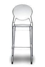 Scab Design Set 2 sgabelli Igloo H. 74 Colore Trasparente